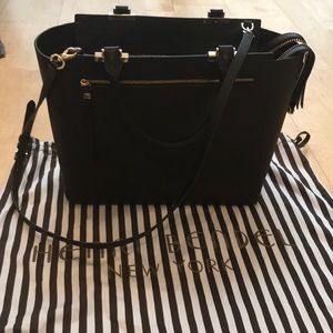 Henri Bendel Black Dalton Tote